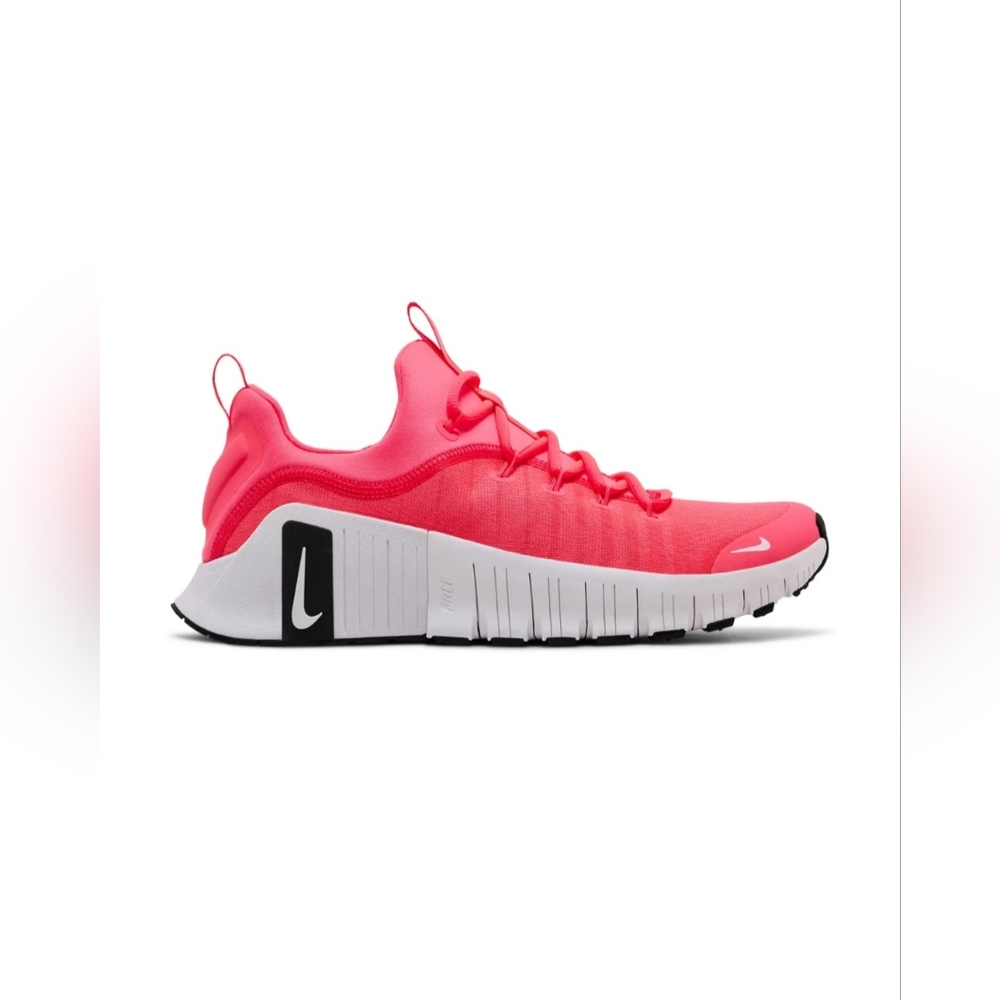 Nike Free Metcon 6 'Hot Punch' Pink White FJ7126-600 Women's Size 6